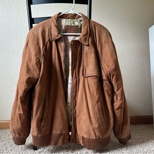 Marlboro Brown Lightweight Shirt Jacket with Vintage Look